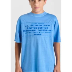 Tee-Shirt KOLOBO bleu Dirk