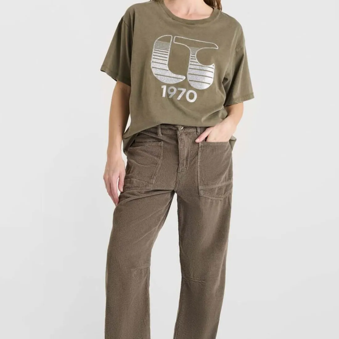 Tee-Shirt LYNETTE kaki Zoe