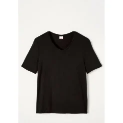 Tee-shirt Manches Courtes Noir Thermolactyl