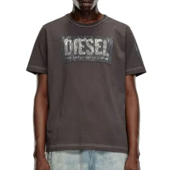 Tee-shirt manches courtes coton Gris foncé