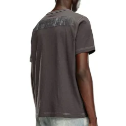 Tee-shirt manches courtes coton Gris foncé