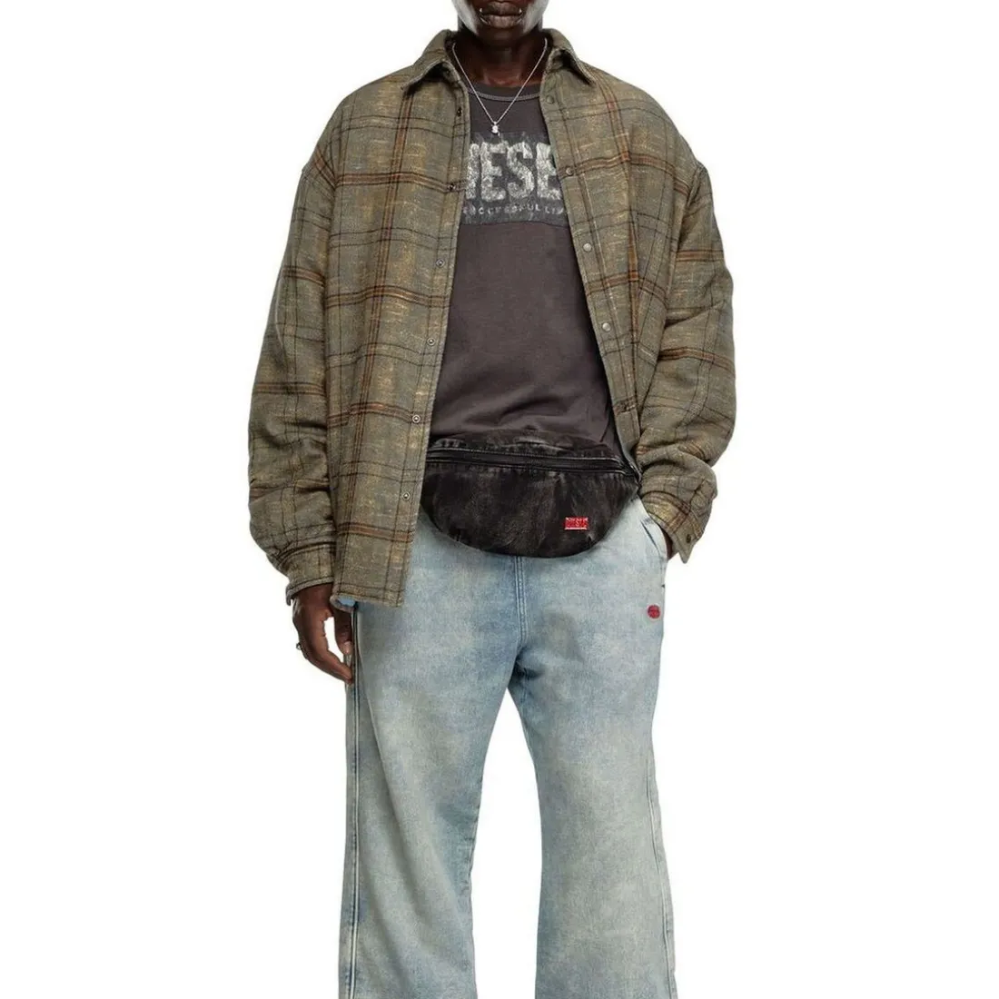 Tee-shirt manches courtes coton Gris foncé