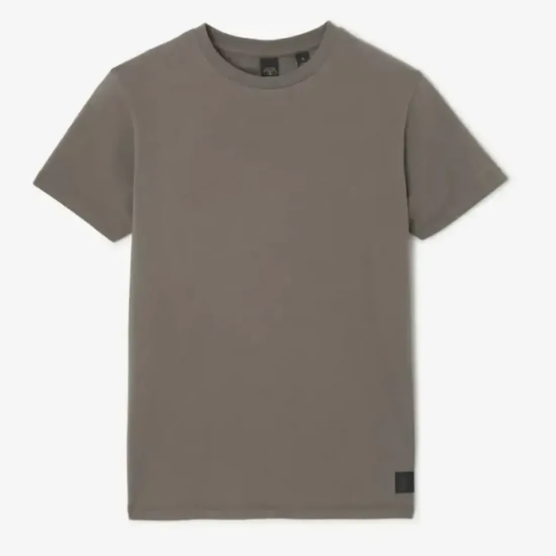 Tee-Shirt marron en coton Gus