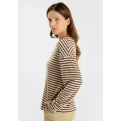 Tee-Shirt marron Isla