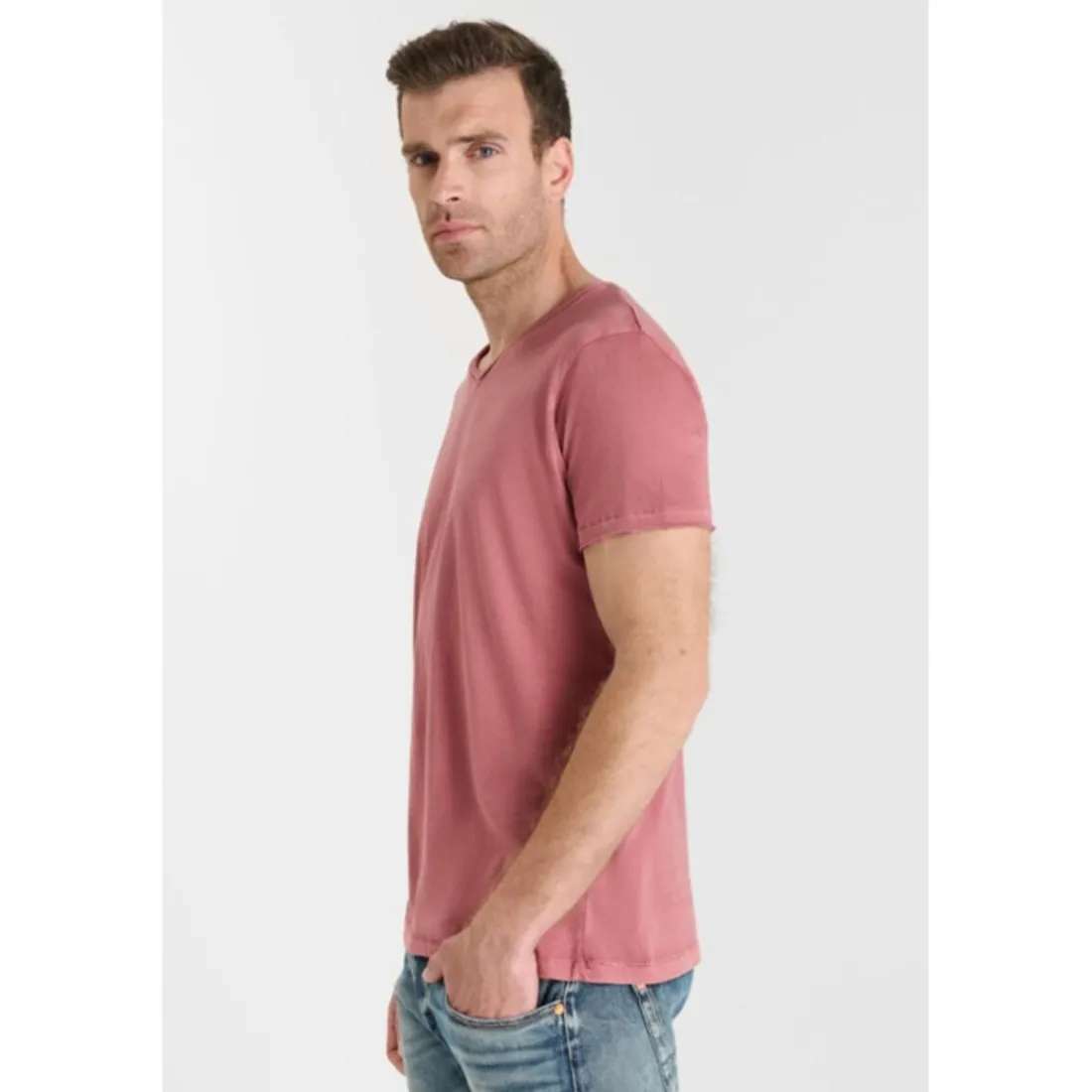 Tee-Shirt OGRIBS rose Lance