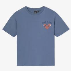 Tee-Shirt RAKABO bleu Drew