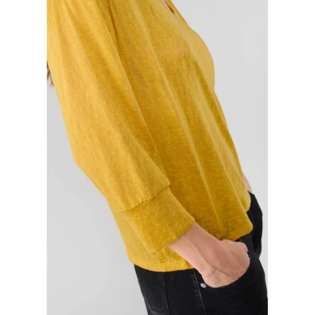Tee-Shirt RONDAAN jaune Lena