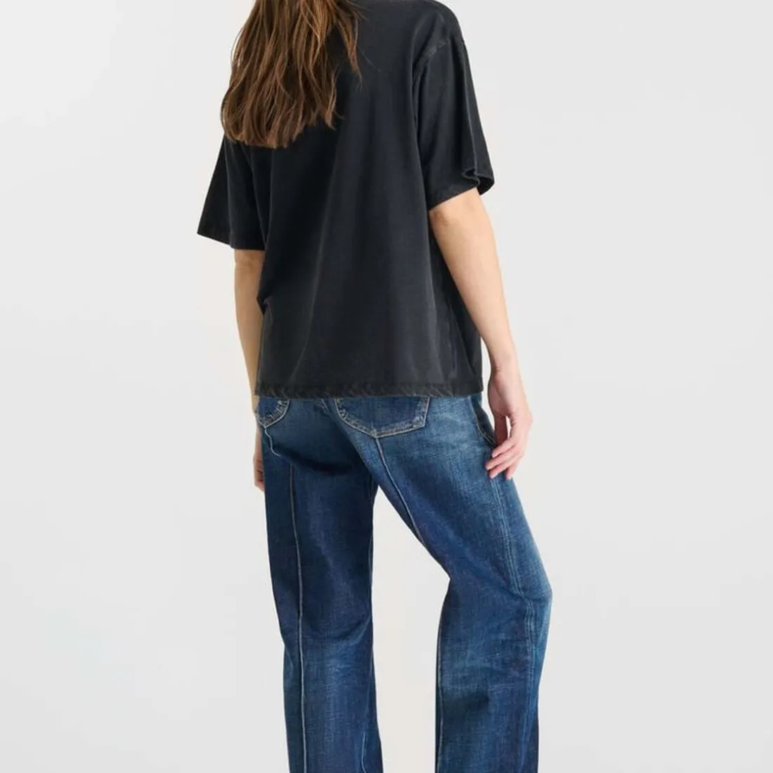 Tee-Shirt ROSALIA noir Maëlys Vivi
