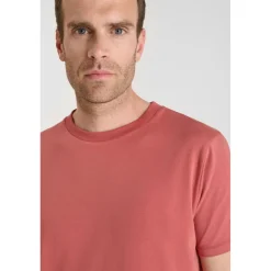 Tee-Shirt rouge en coton Rolf