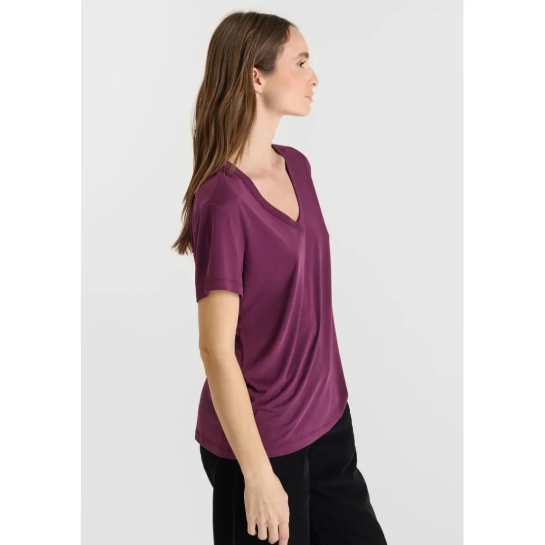 Tee-Shirt rouge Lila