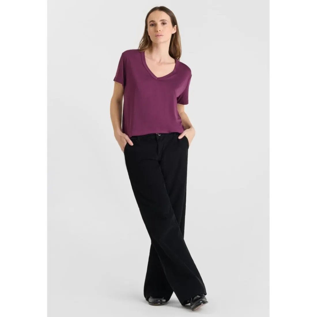 Tee-Shirt rouge Lila