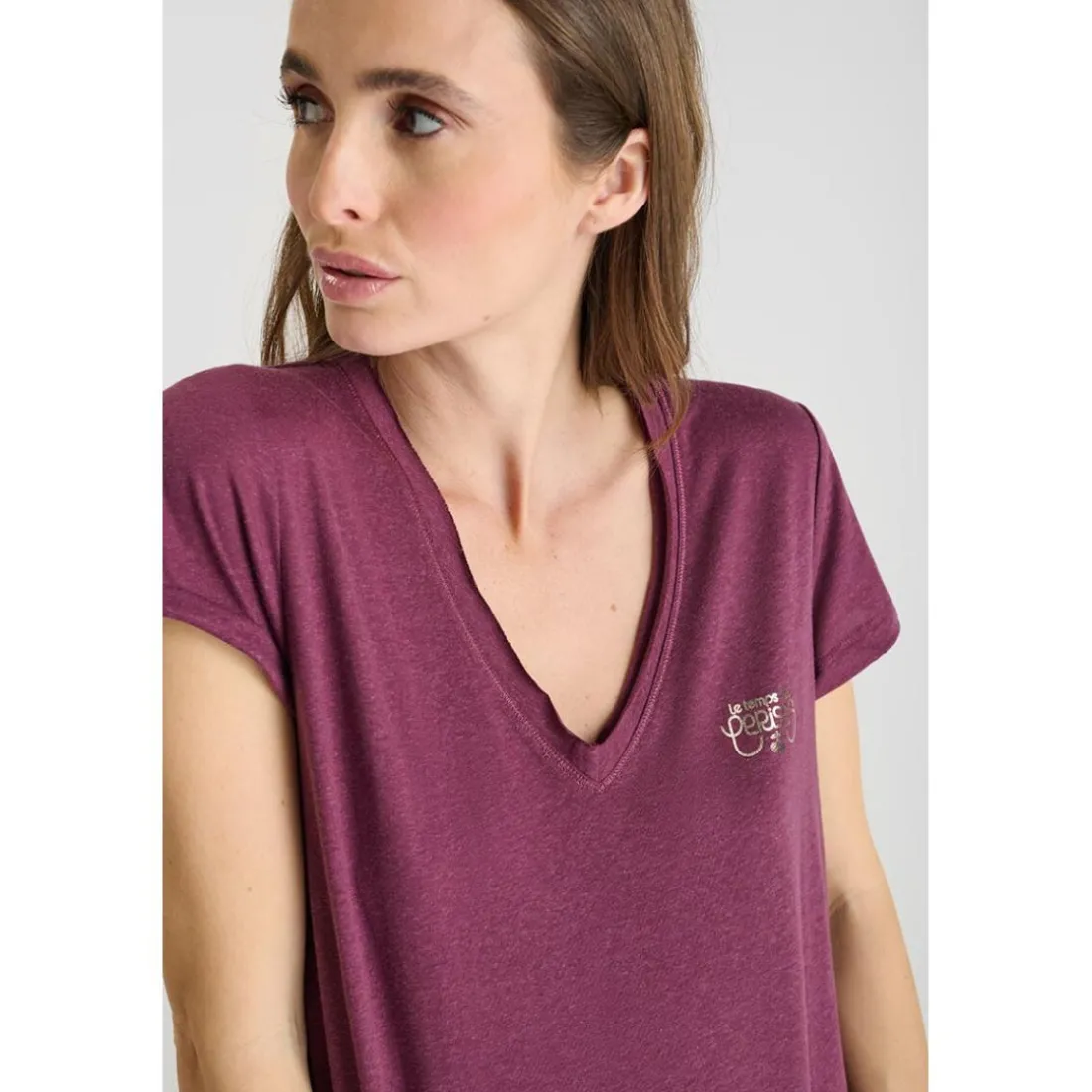 Tee-Shirt SMALLVTR rouge Ora