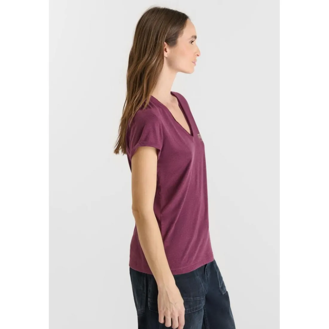 Tee-Shirt SMALLVTR rouge Ora