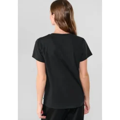 Tee-Shirt TAOLO noir Bree en coton