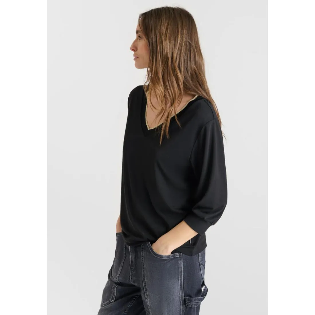 Tee-Shirt TICKA noir Ode