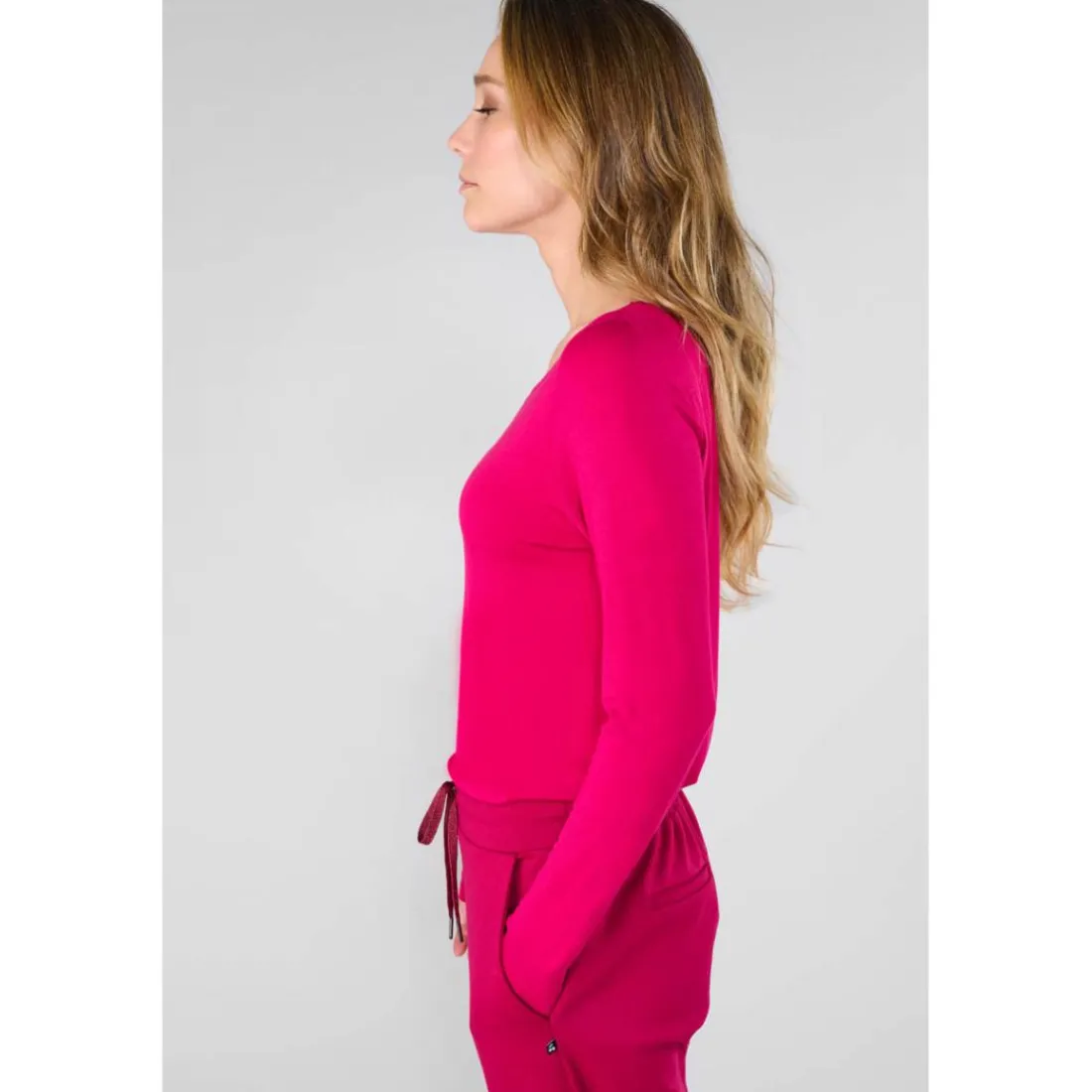 Tee-Shirt ZORRO rose Eden en viscose