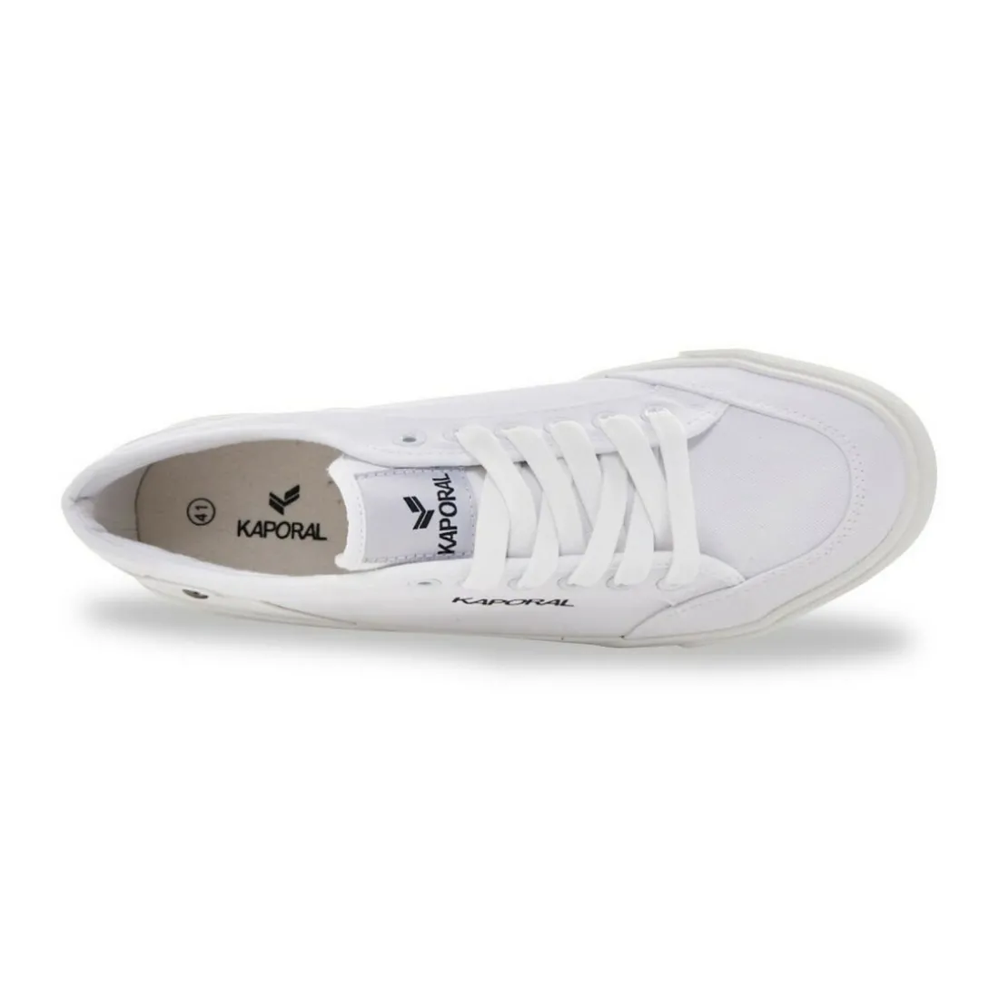 Tennis à lacet homme BLOVAS blanc