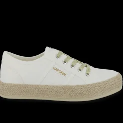 Tennis femme BIORGATY blanc en coton