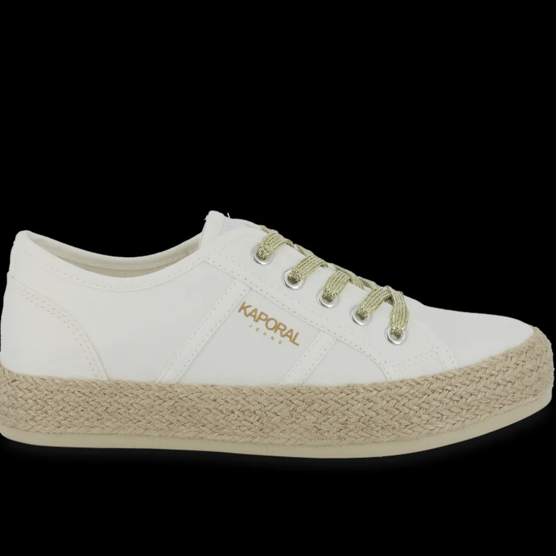 Tennis femme BIORGATY blanc en coton