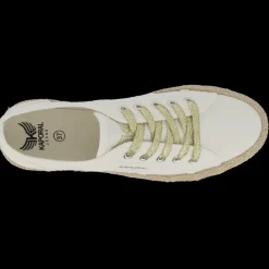 Tennis femme BIORGATY blanc en coton