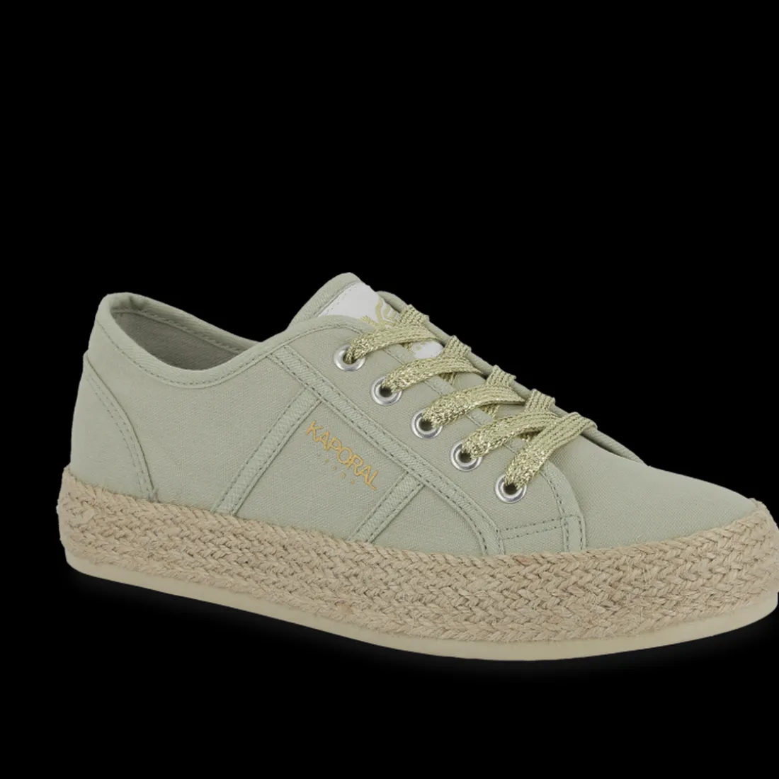Tennis Femme BIORGATY tilleul en coton