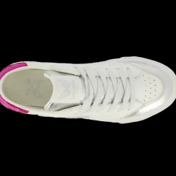 Tennis femme CYNDIA blanc et rose
