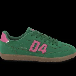 Tennis femme TANINA vert et rose