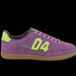 Tennis femme TANINA violet et vert