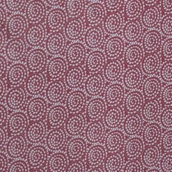 Toile cirée motif porcelaine - Rose Framboise