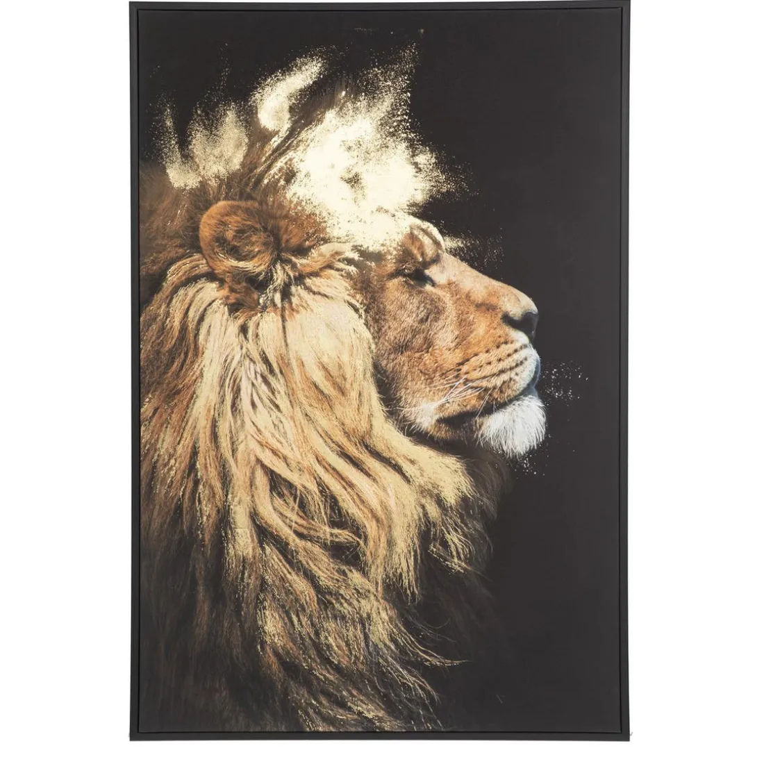 Toile imprimé cadre flocon
