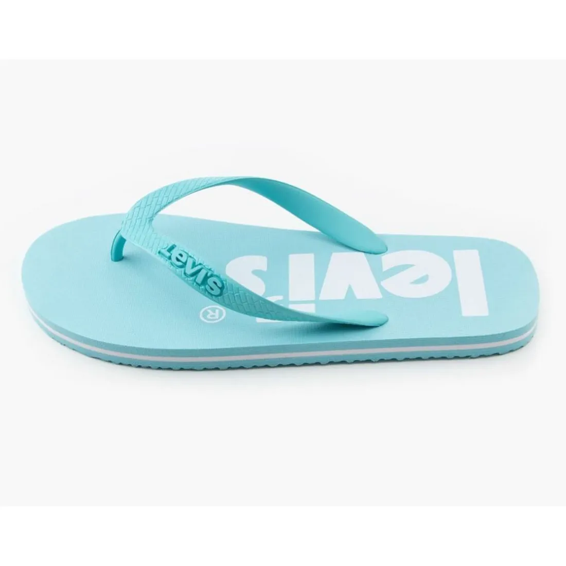 Tong unisexe bleu