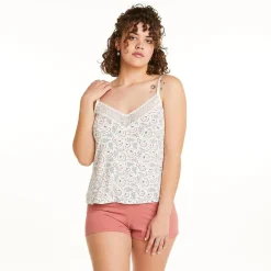 Top + short multico ivoire Palanquin multicolore