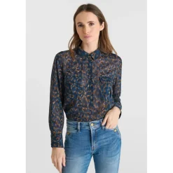 Top bleu Tia