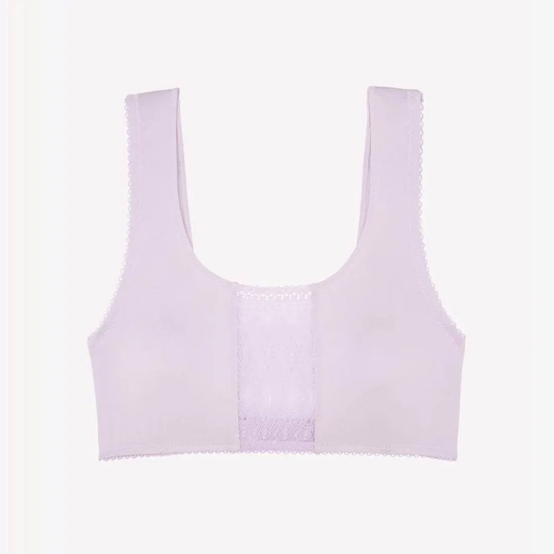 Top court dos ouvert Leila violet
