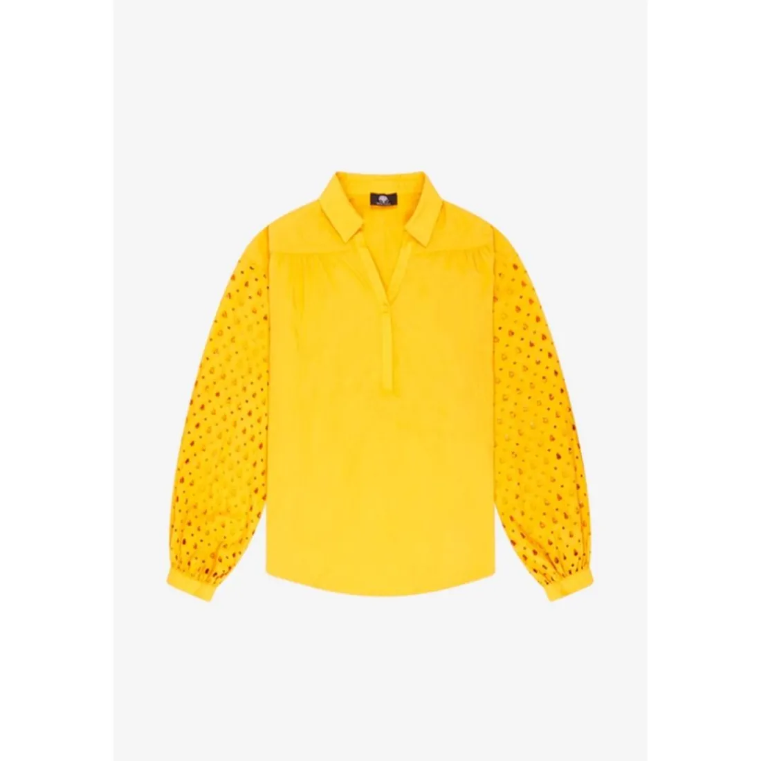 Top CUNCA jaune Mila