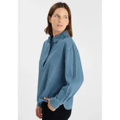 Top en jeans ALBERTA bleu Lou