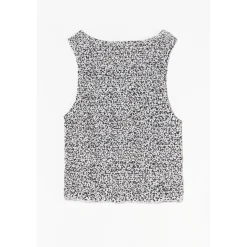 Top fille ELGAGI blanc
