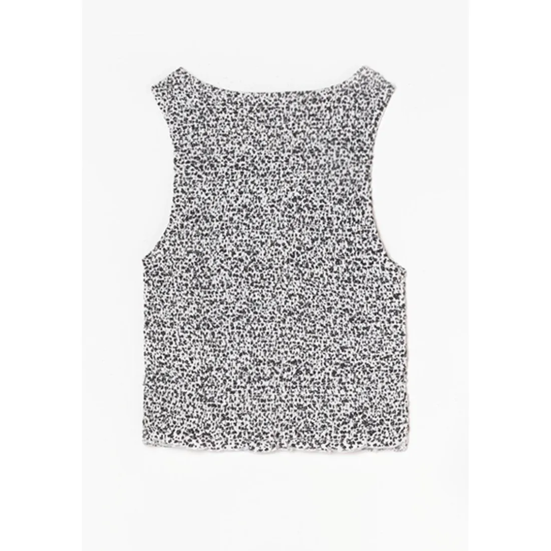 Top fille ELGAGI blanc