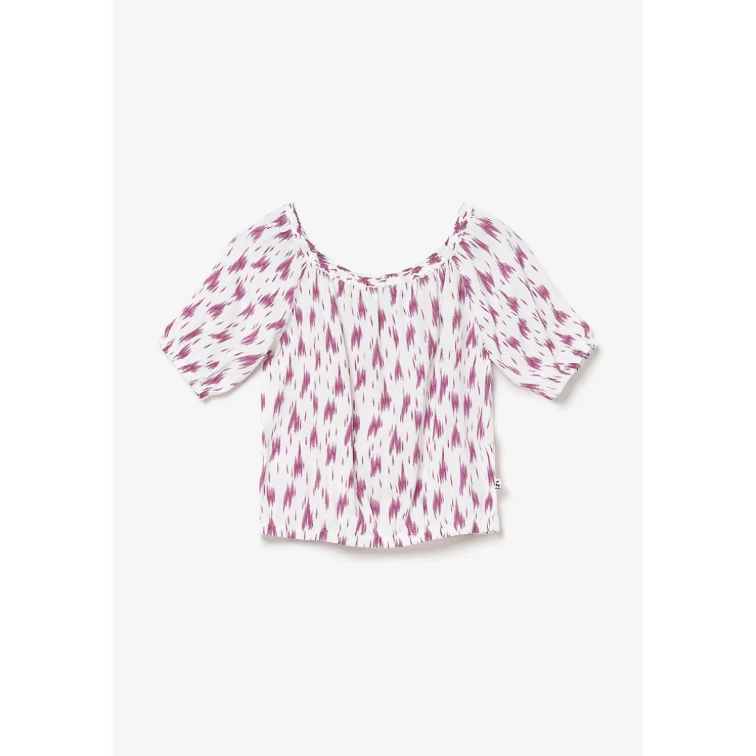 Top fille JILOGI rose en viscose