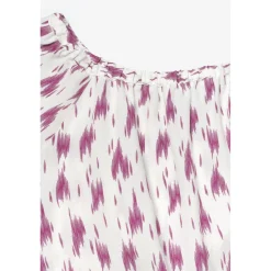 Top fille JILOGI rose en viscose