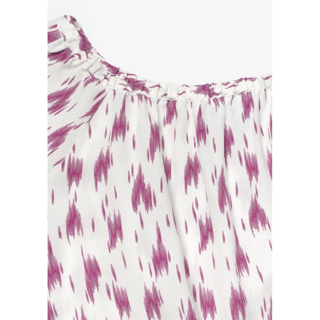 Top fille JILOGI rose en viscose