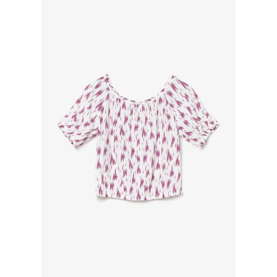 Top fille JILOGI rose en viscose