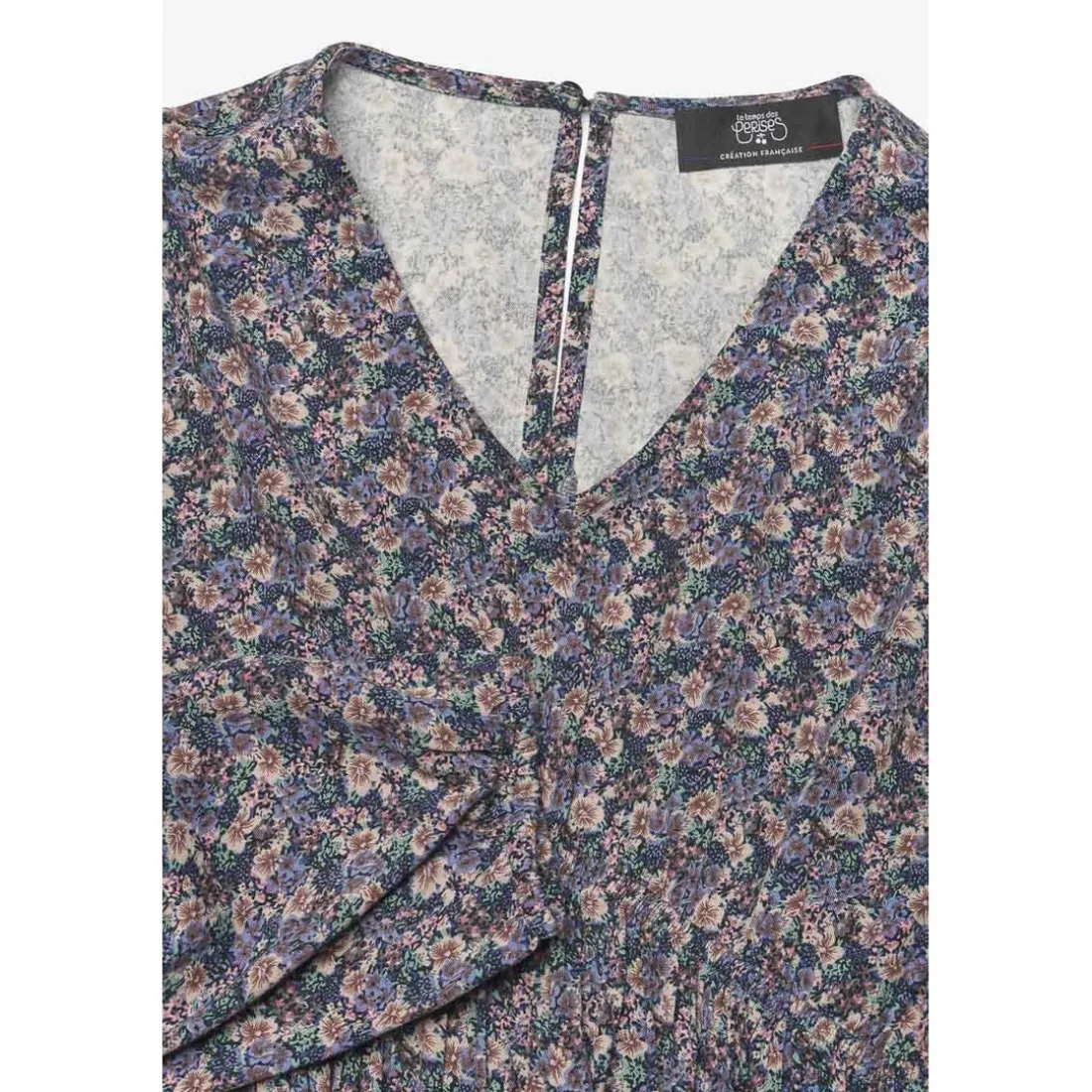Top fille TENNYGI bleu en viscose