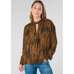 Top FITZ marron Noémie en viscose Cleo
