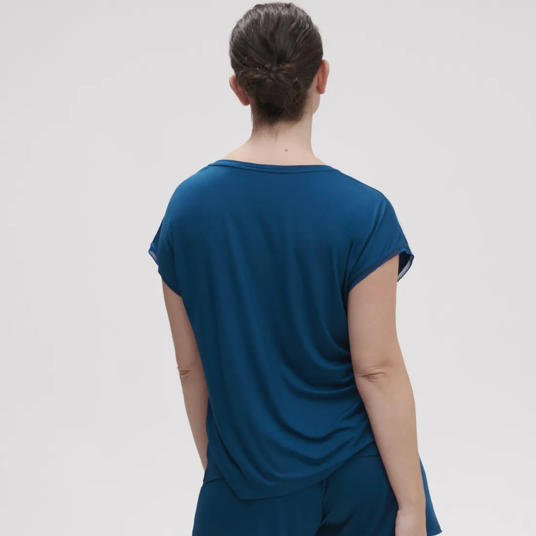 Top manches courtes - Bleu