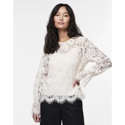 Top manches longues blanc Zadie
