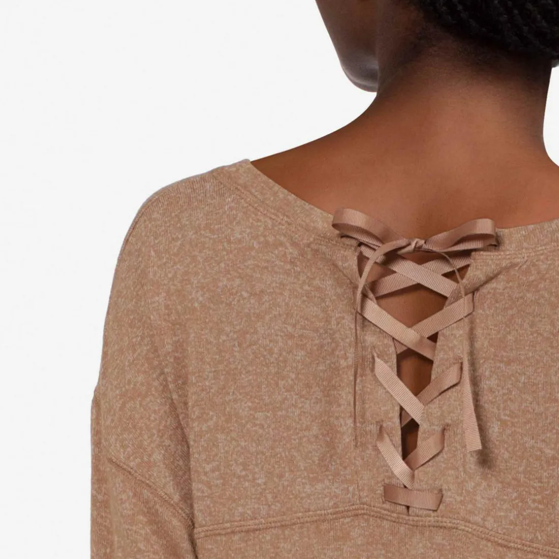 Top pyjama - Marron Passionata en viscose