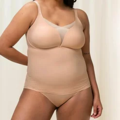 Top Sans Armatures beige Triumph Shape Smart Bra-Shirt