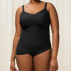 Top Sans Armatures noir Triumph Shape Smart Bra-Shirt