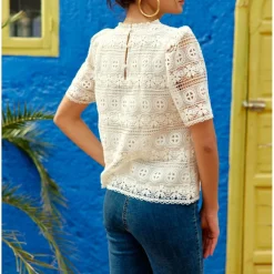 Top TILIE blanc